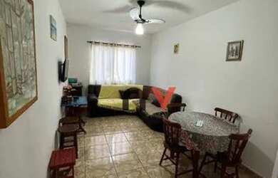 Imagem 2: Apartamento com 1 dormitório para alugar, 53 m² por R$ 1.400/mês - Aviação - Praia Grande