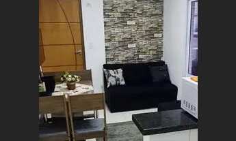 Imagem 2: Apartamento com 1 dormitório mobiliado para alugar, 42 m² por R$ 2.100 - Boqueirão - Praia