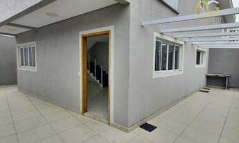 Imagem 2: Sobrado com 3 dormitórios à venda, 100 m² por R$ 640.000,00 - Vila Guilhermina - Praia Gra