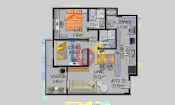 Imagem 6: Excelente Apartamento na Planta na Cidade de Itabuna