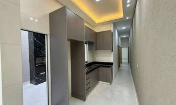 Imagem 4: Casa nova para venda possui 80M² com 3 quartos em Residencial Santa Fé I - Goiânia - GO