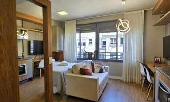 Imagem 4: Apartamento/Studio mobiliado com 01 box/vaga rotativa no bairro Cidade Baixa em Porto Aleg
