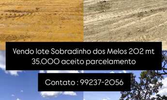 Imagem: Lote Sobradinho dos Melos 202 metros