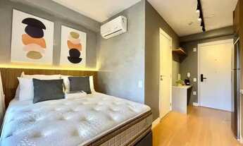 Imagem 3: Kitnet/ Studio com 1 Quarto(s) e 1 banheiro(s) para Alugar, 24 m² por R$ 3800 / Mês