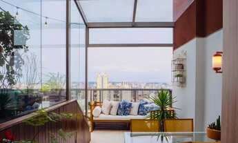 Imagem 5: Cobertura Duplex Cyrela possui 188m2 com 3 quartos sendo 2 suítes, 3 vagas. Atmosfera Bosq