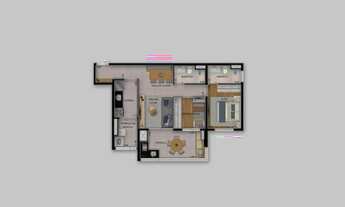 Imagem 5: Apartamento para venda de 67 m² com 2 quartos na Vila Prudente - São Paulo - SP