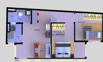 Imagem 6: Apartamento com 2 dormitórios à venda, 33 m² por R$ 189.000,00 - Vila Matilde - São Paulo