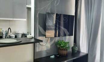 Imagem 7: Apartamento mobiliado de 2 dormitórios para locação em Piscine Station Resort Brás