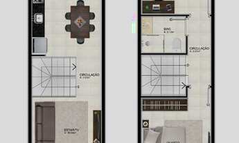 Imagem 6: Sobrados geminados à venda no bairro Vila Nova