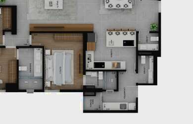 Imagem 2: Franca - Apartamento Padrão - Cidade Nova