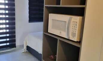 Imagem 6: Apartamento para aluguel com 25 metros quadrados com 1 quarto, mobiliado com varanda