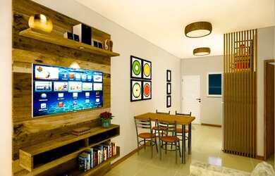 Imagem 6: CASA A VENDA COM 2 QUARTOS - 50 M2 EM VÁRZEA GRANDE IMÓVEL NA PLANTA