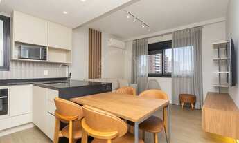 Imagem 2: Apartamento mobiliado para alugar no Petrópolis com 1 quarto (1 suíte