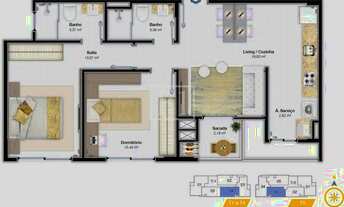 Imagem 7: FLORIANóPOLIS - Apartamento Padrão - Itacorubi