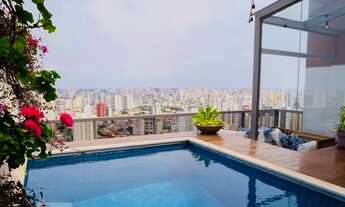 Imagem 2: Cobertura Duplex Cyrela possui 188m2 com 3 quartos sendo 2 suítes, 3 vagas. Atmosfera Bosq