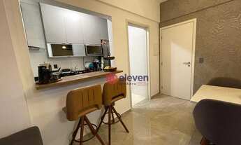 Imagem 3: Lindo apartamento com 2 dormitórios à venda, 60 m² por R$ 550.000 - Estuário - Santos/SP