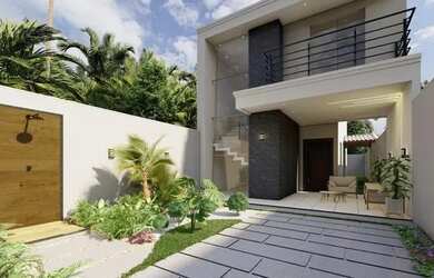 Imagem 3: Casas Duplex De Altissimo Padrão No Luzardo Viana, 100% Porcelanato Acabamento Fino!