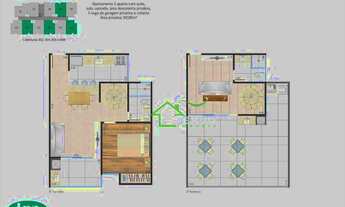 Imagem 6: Apartamento Garden com 1 dormitório à venda, 49 m² por R$ 265.900,00 - São Pedro - Juiz de