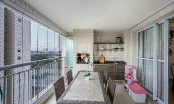 Imagem 7: Apartamento com 3 suítes e uma espaçosa varanda gourmet com vista para o Golf Club