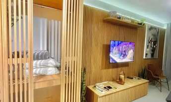 Imagem 7: Studio mobiliado para venda com 34 m², bom para investir com lazer e segurança no Centro d