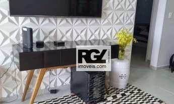 Imagem 3: Apartamento com 2 dormitórios para alugar, 64 m² por R$ 4.900,00/mês - Aparecida - Santos