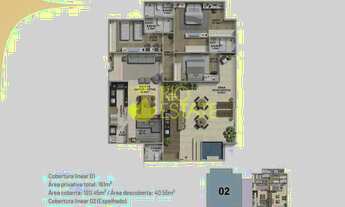 Imagem 13: Apartamento LANÇAMENTO no Laranjal, 3 quartos, 161m2 - Volta Redonda/RJ