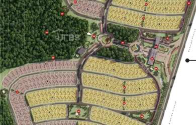 Imagem 2: Lote Jardins França de 607,26m2 Lote de esquina na parte alta do condominio