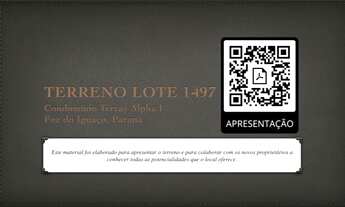 Imagem 2: Terreno na melhor esquina Cond. Terras Alpha I Foz do Iguaçu