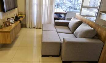 Imagem 2: Apartamento 2 quartos 1 suite todo no Porcelanato repleto em Armários Setor Pedro