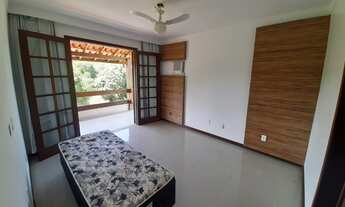 Imagem 4: Casa Duplex 5/4 á venda com Piscina Privativa e amplo jardim no condomínio Encontro das Á