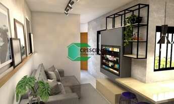 Imagem 2: Cobertura nova sem condomínio para venda, 2 dormitórios, suíte, 1 vaga, no B. Jardim, Sant