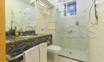 Imagem 7: Flat no Tryp Higienópolis com 1 dormitório e 1 vaga disponível para locação com entrada im