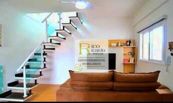 Imagem 2: Cobertura com 3 dormitórios à venda, 88 m² por R$ 455.000 - Vila Tibiriçá - Santo André/SP