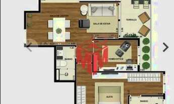 Imagem 5: Apartamento com 2 dormitórios, 64 m² - venda por R$ 681.000 ou aluguel por R$ 3.455/mês
