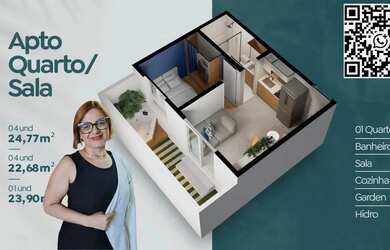 Imagem: APARTAMENTO 1 QUARTO 25M² EM PORTO DE GALINHAS