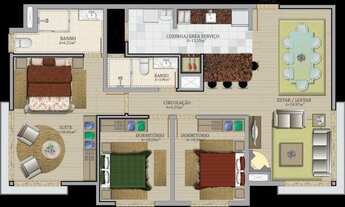 Imagem 2: Apartamento de Alto Padrão na Planta! Alphaville - Gramado