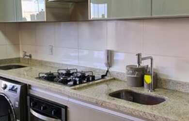 Imagem 3: Apartamento 2 quartos 1 suite todo no Porcelanato repleto em Armários Setor Pedro