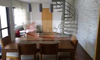 Imagem 4: COBERTURA DUPLEX. PISCINA CHURRASQUEIRA DESCOLADA PARA SOLTEIRO OU CASAL NO CORAÇÃO DE