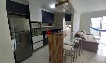 Imagem 4: Apartamento com 2 dormitórios à venda, 92 m² por R$ 550.000,00 - Caiçara - Praia Grande/SP