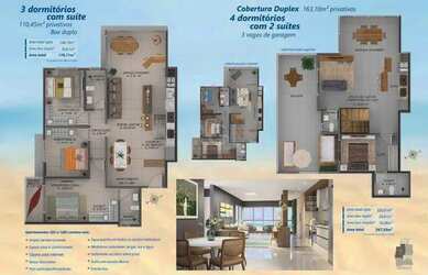 Imagem 5: Apartamento para Venda - 106m², 3 dormitórios, sendo 1 suites, 1 vaga - Centro