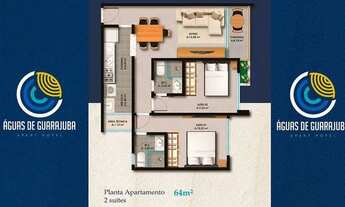 Imagem 7: Aguas de Guarajuba - Seu dois suítes com todo conforto pertinho da praia. Condomínio perf