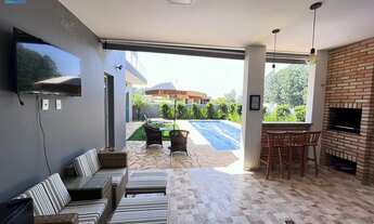 Imagem 3: Bela casa de campo são 4 dormitórios sendo 1 suíte, piscina aquecida e uma excelente área