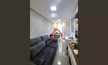 Imagem 3: Apartamento com 1 dormitório para alugar, 58 m² por R$ 2.020,85/mês - Campestre - Santo An