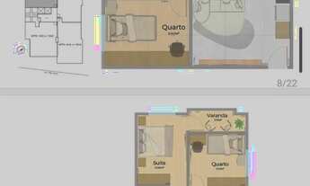 Imagem 5: Apartamento de luxo com 02 quartos (1 suíte) e 62 m²