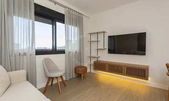 Imagem 4: Apartamento mobiliado para alugar no Petrópolis com 1 quarto (1 suíte