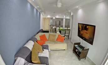 Imagem 2: Apartamento com 3 suítes à venda, 116 m² por R$ 900.000 - Aviação - Praia Grande/SP