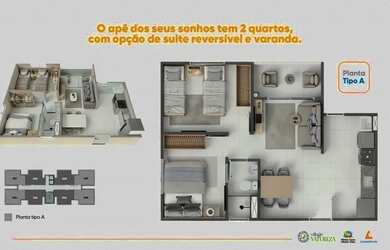 Imagem 11: Village Natureza em Belém Entrada de 5 mil e 2 Quartos com Lazer de Clube