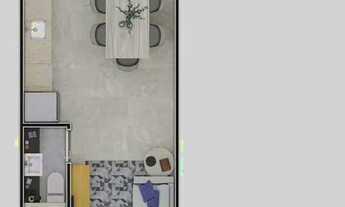 Imagem 2: Casa com 2 dormitórios à venda, 68 m² por R$ 415.000,00 - Vila Guilhermina - Praia Grande