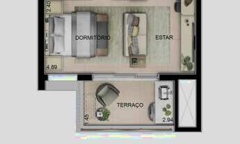 Imagem 4: São Paulo - Studio - Vila Nova Conceição