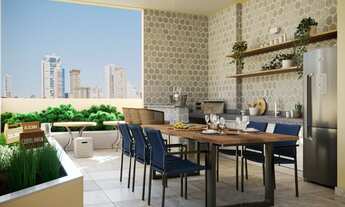 Imagem 5: Apartamento no Socorro metragens de 32,34,50,59 metros Terraço Gourmet com 1 vaga